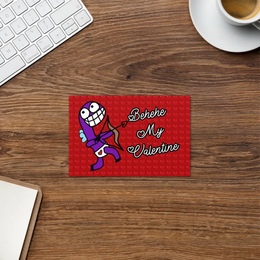 Behehe My Valentine Greeting Card product image (6)