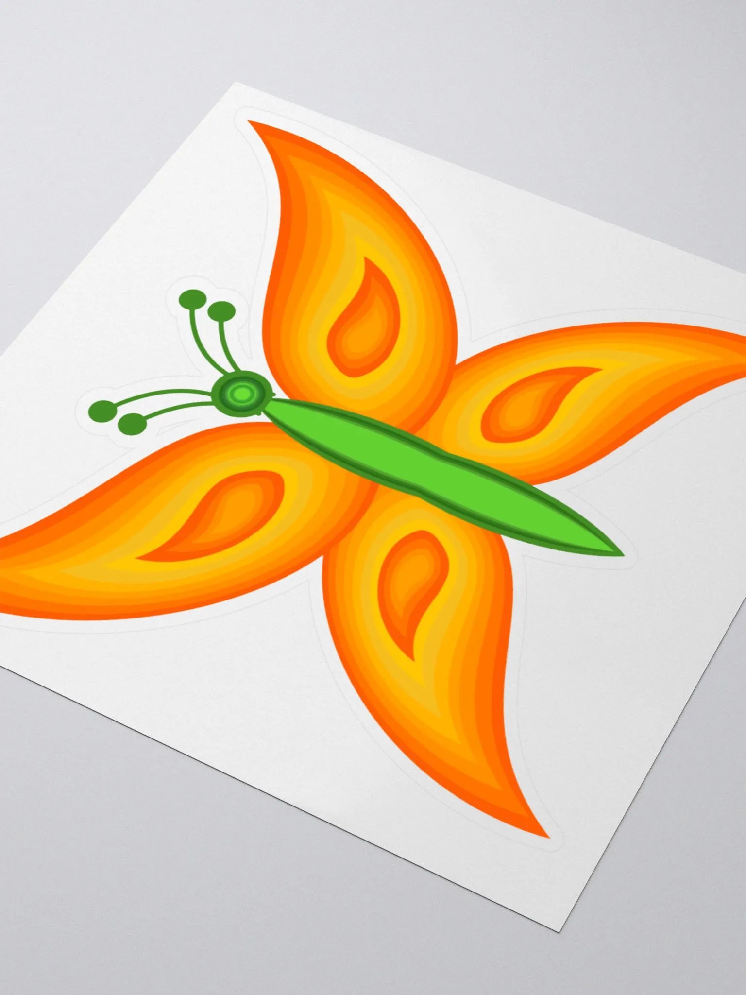 Alien Butterfly Stickers product image (7)