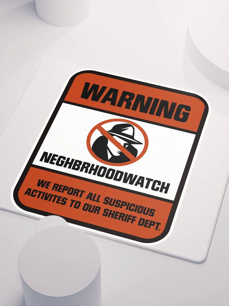 Neghbrhoodwatch Mouse pad product image (3)