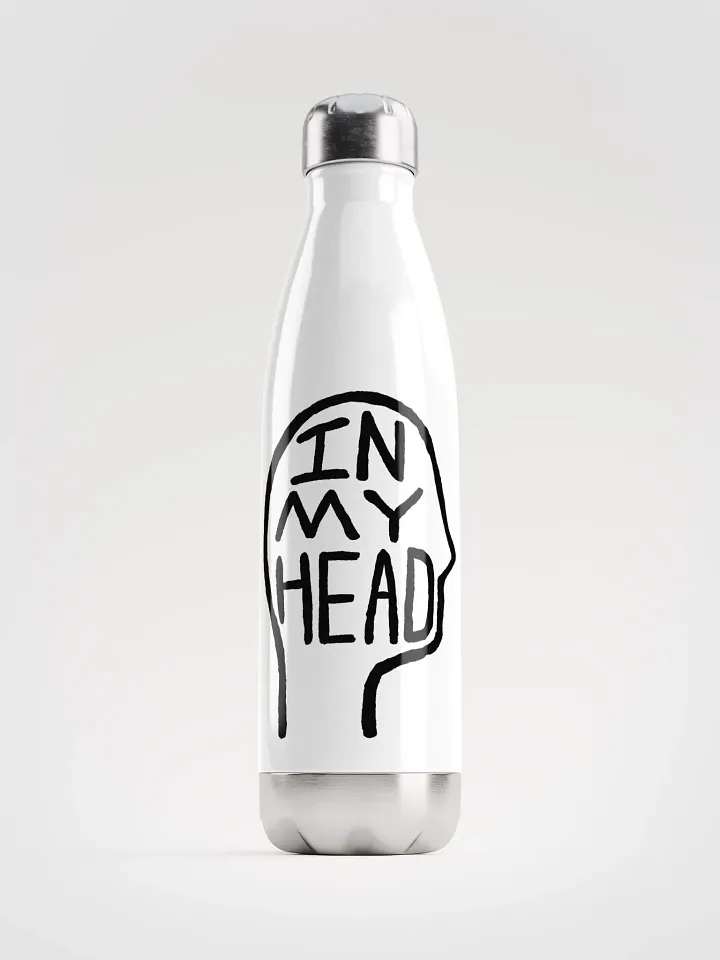 In My Head stainless steel water bottle product image (2)