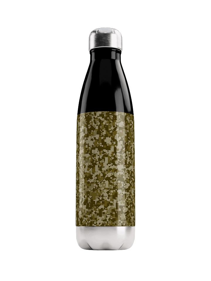 Stealthy Stainless: Digital Camo Steel Bottle product image (1)