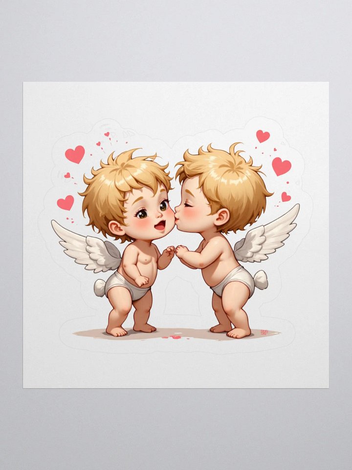 Love Babies | Cherubic Kiss Cut Stickers product image (2)
