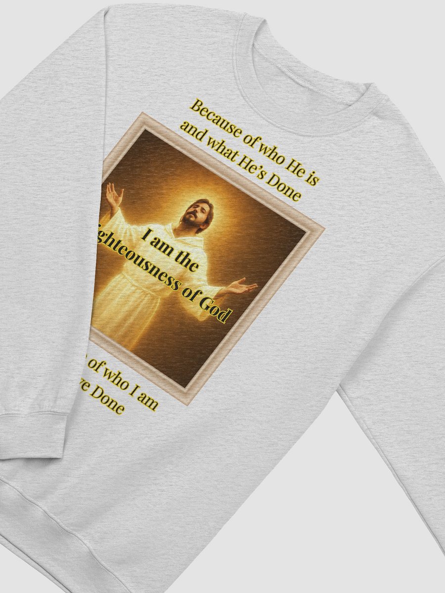 I am the Righteousness of God (Male) Gildan Classic Crewneck Sweatshirt Light Colors product image (15)