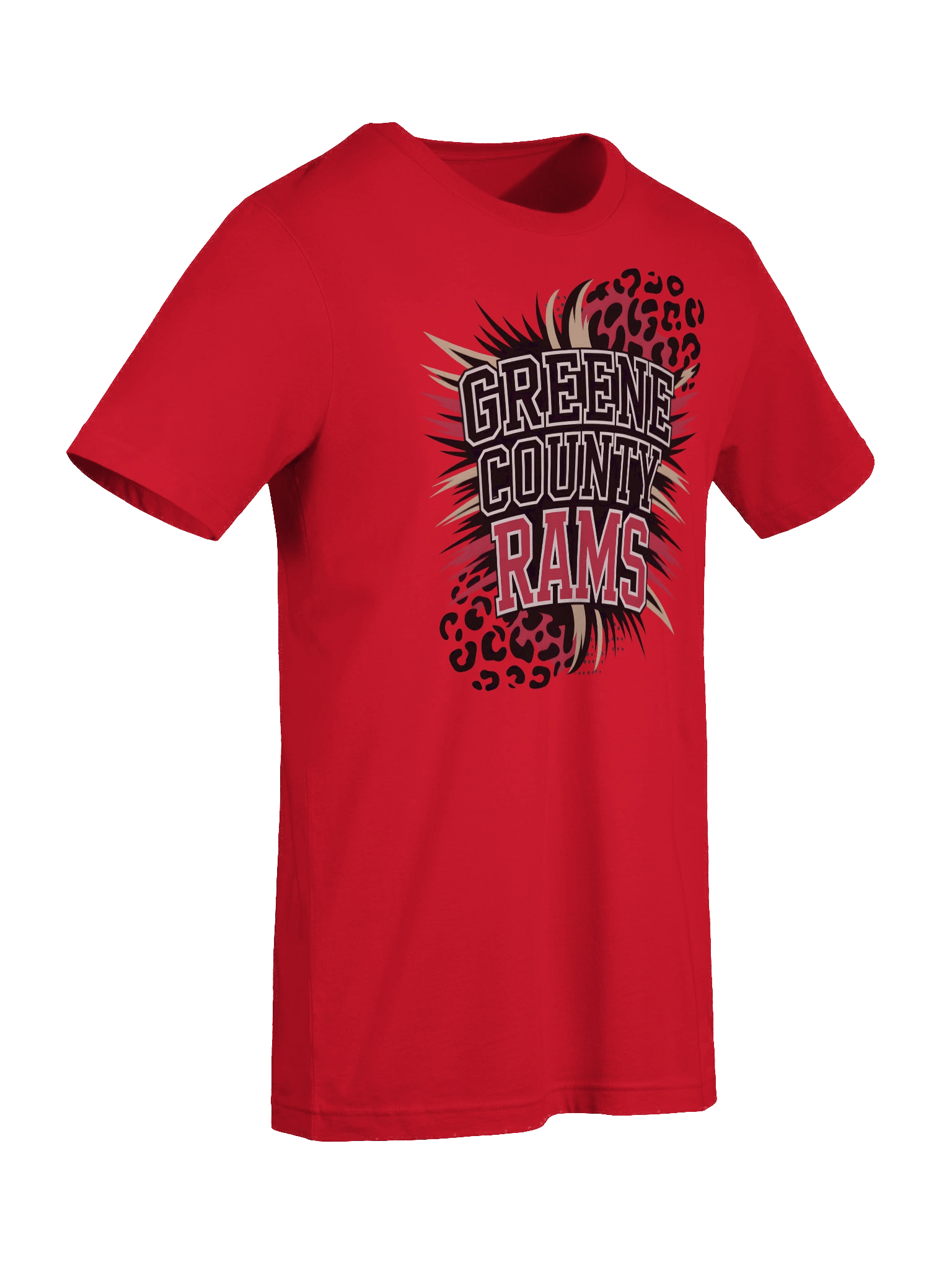 Greene County Rams Stylized T-Shirt product image (9)