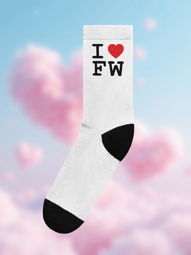 I ❤️ Fourthwall Socks product image (1)