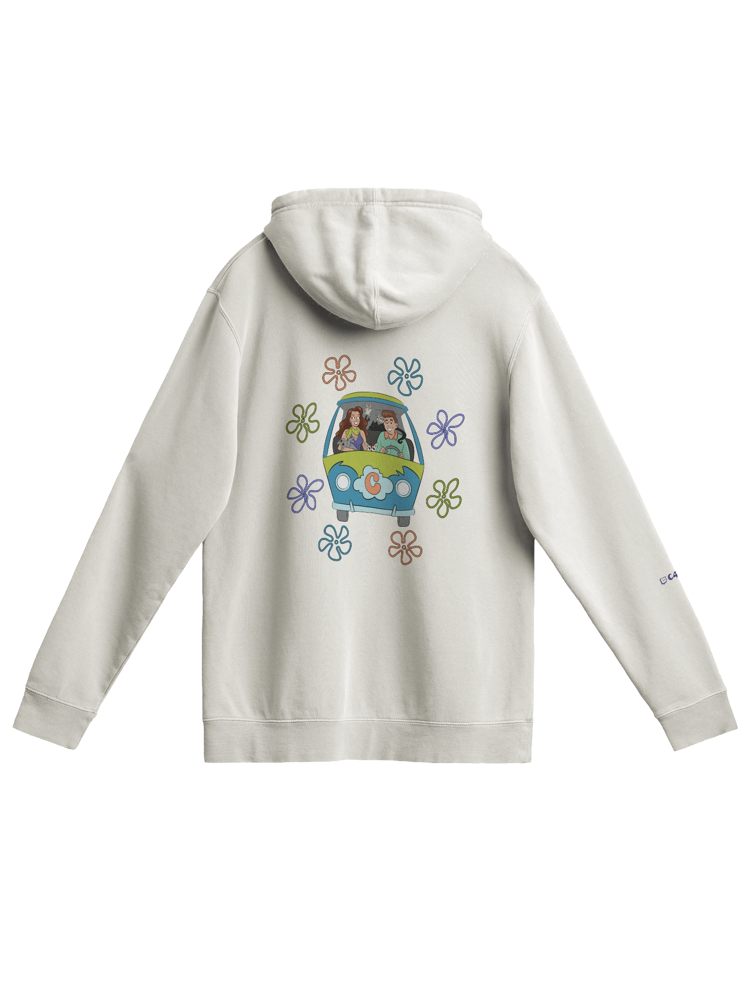 Flower Power Van Hoodie product image (1)