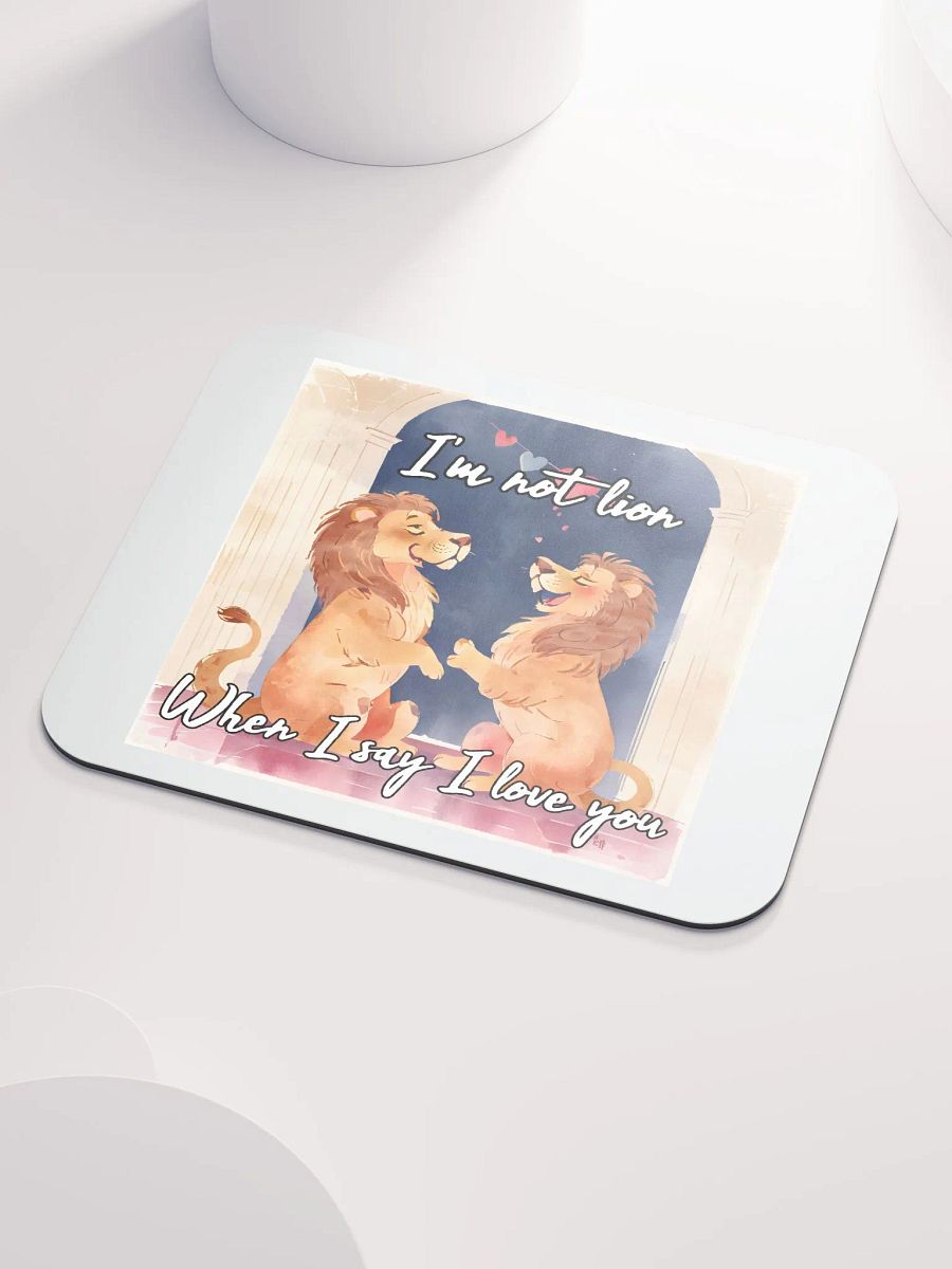 I'm Not Lion Mousepad product image (3)
