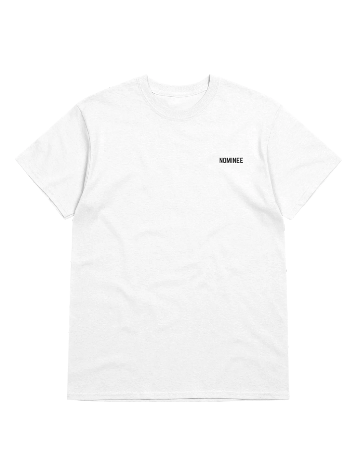 Nominee Tee (Small Print, White) product image (1)