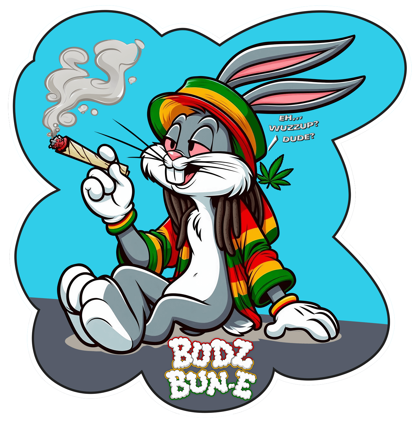 Budz Bun- 420 Rasta Tee product image (6)