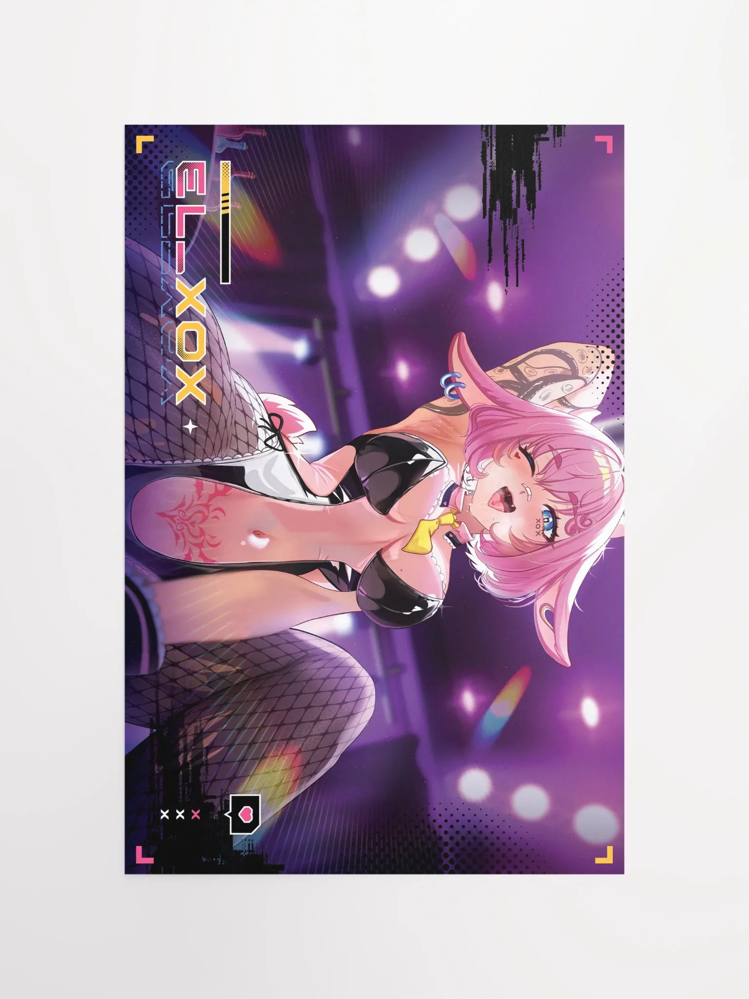 el_XoX Nightclub Bunny Poster product image (8)