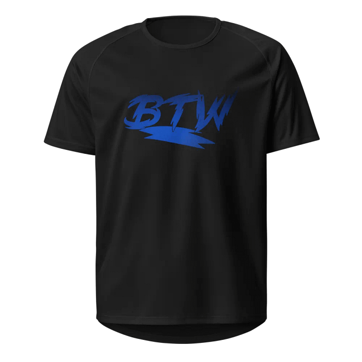 New BTW logo unisex sports jersey product image (1)
