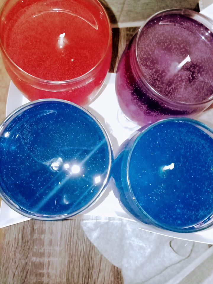 Round Bowl Gel Wax Candles product image (1)