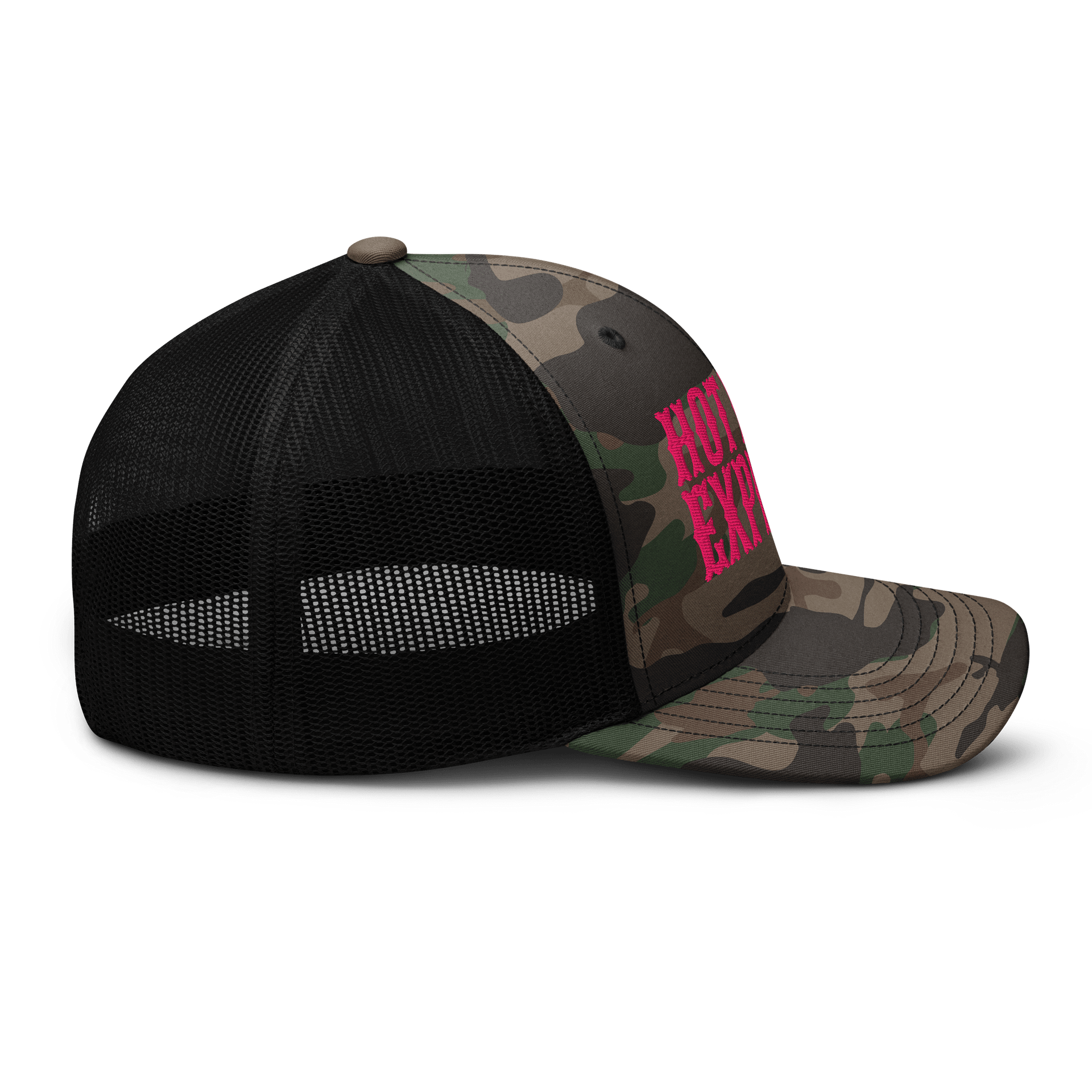 HOT MESS Camo Trucker Hat product image (5)