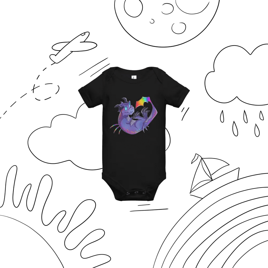 Rainbow Nycta Baby Onesie product image (6)
