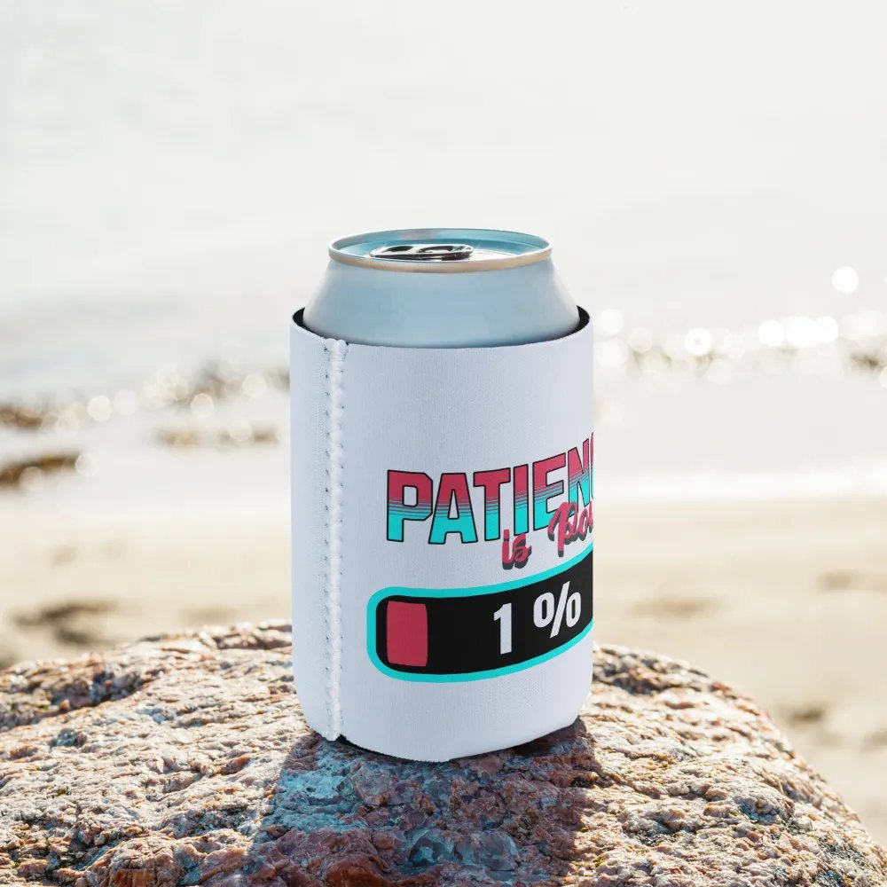 Patience Is Power 1% Can Cooler product image (9)