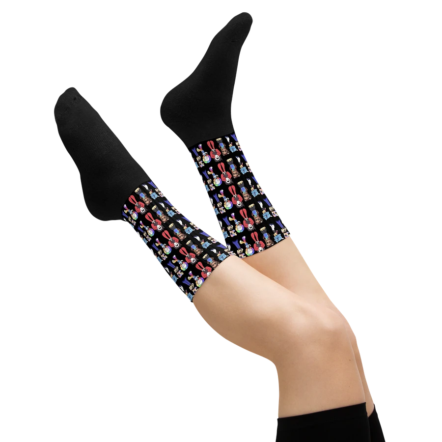 Black Group Chibi Socks product image (23)