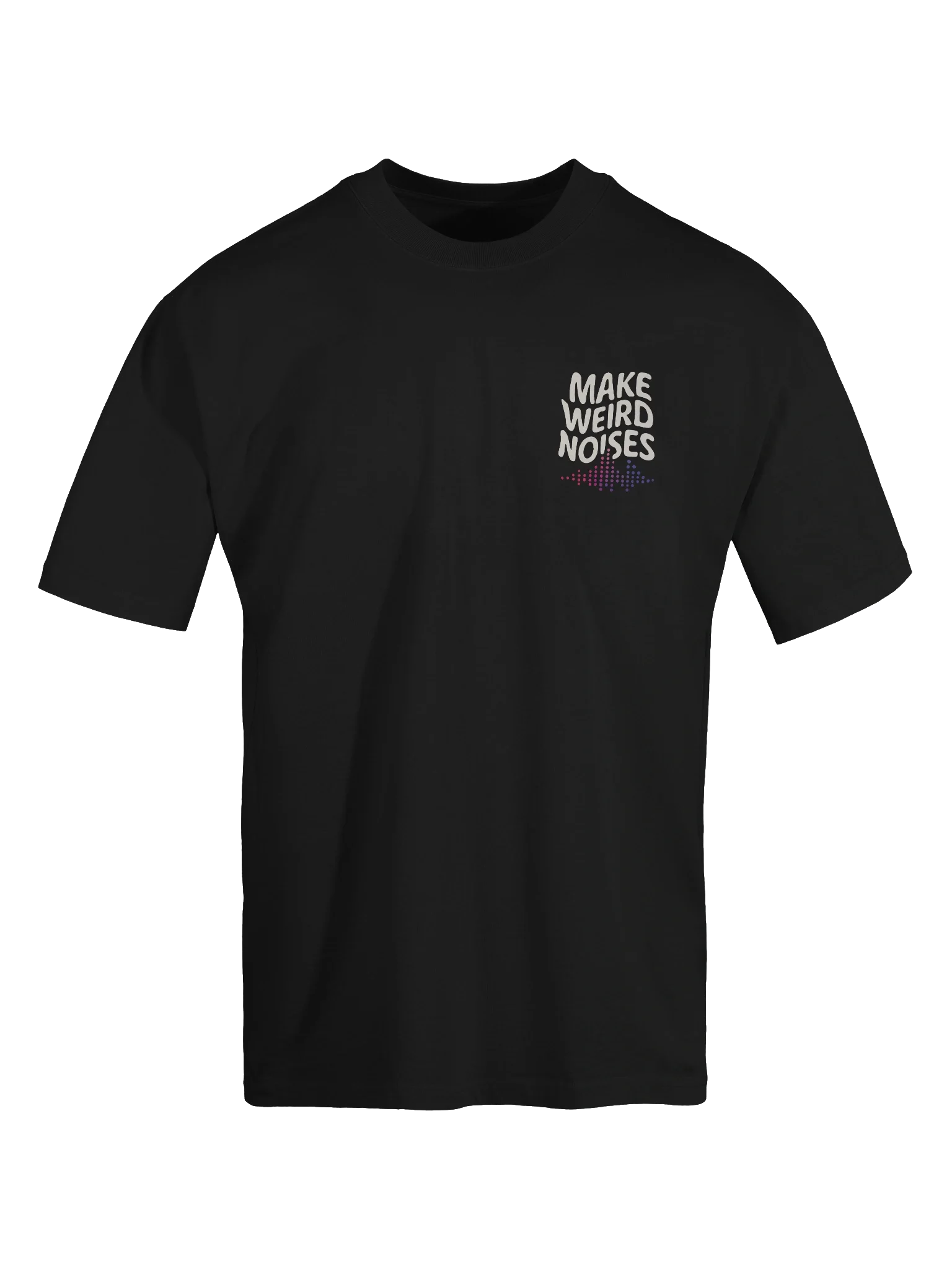 Make Weird Noises Premium Oversized Faded T-Shirt product image (6)