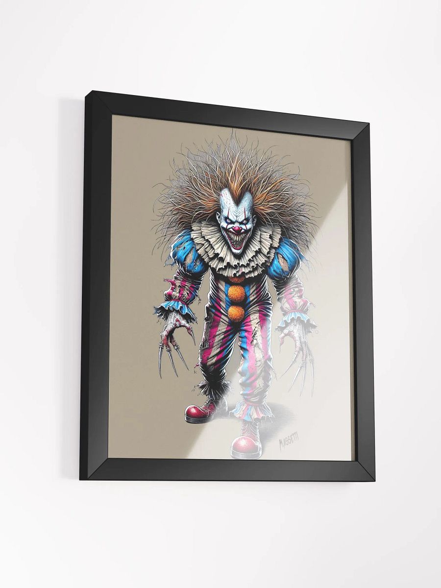 FREAKO the Clown Framed Matte Poster product image (3)