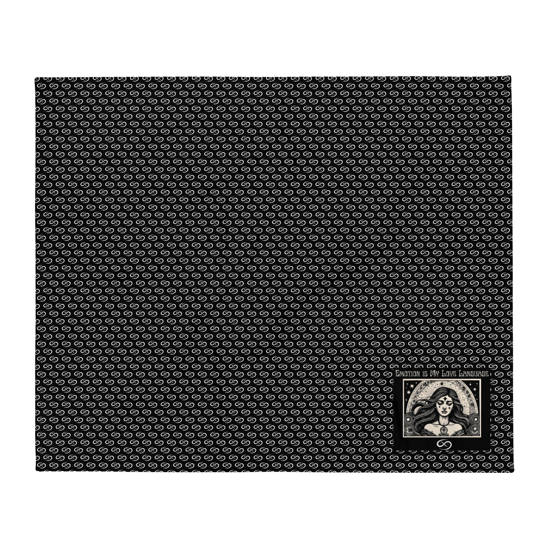 Cancer Zodiac 2025, Emotions are My Love Language, Blanket product image (2)