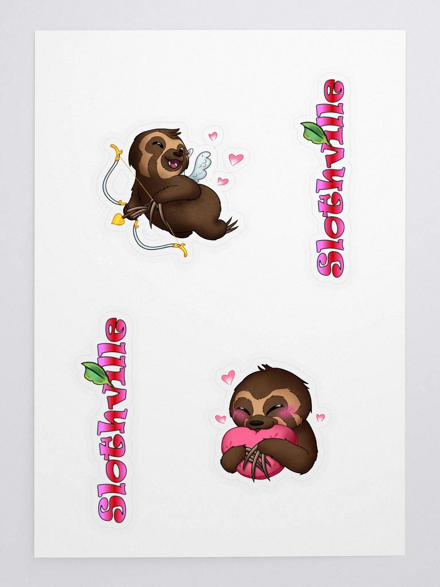 Love in Slothville Sticker Sheet product image (3)