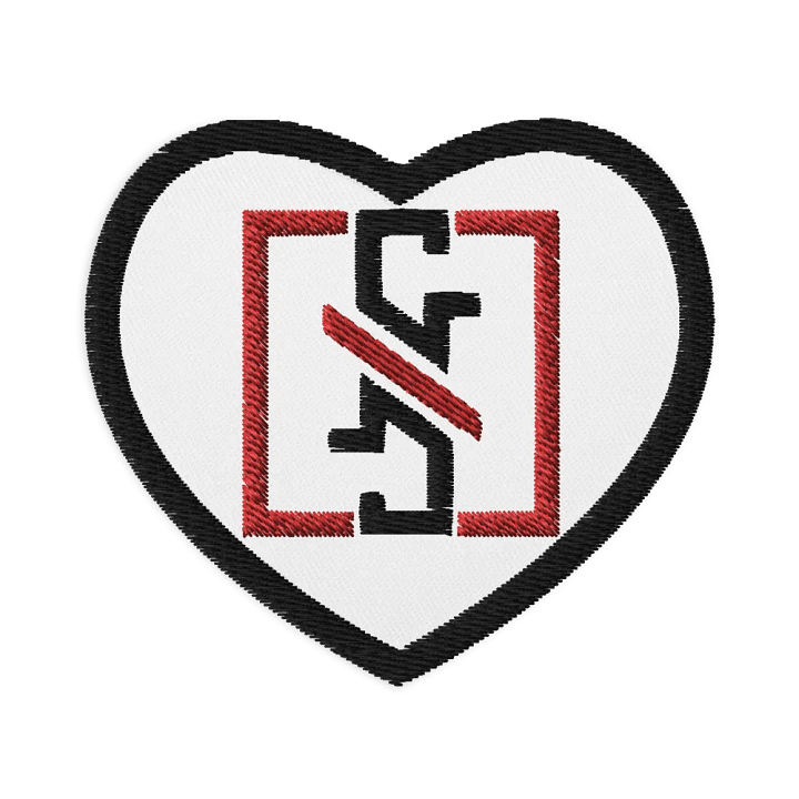 Gorman Group Embroidered Heart Patch product image (1)