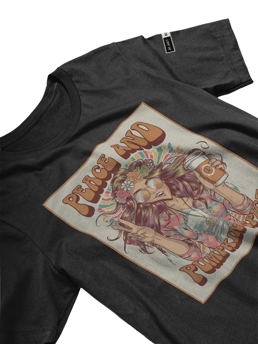 Women "PEACE AND PUMPKIN SPICE" supersoft T-Shirt product image (3)