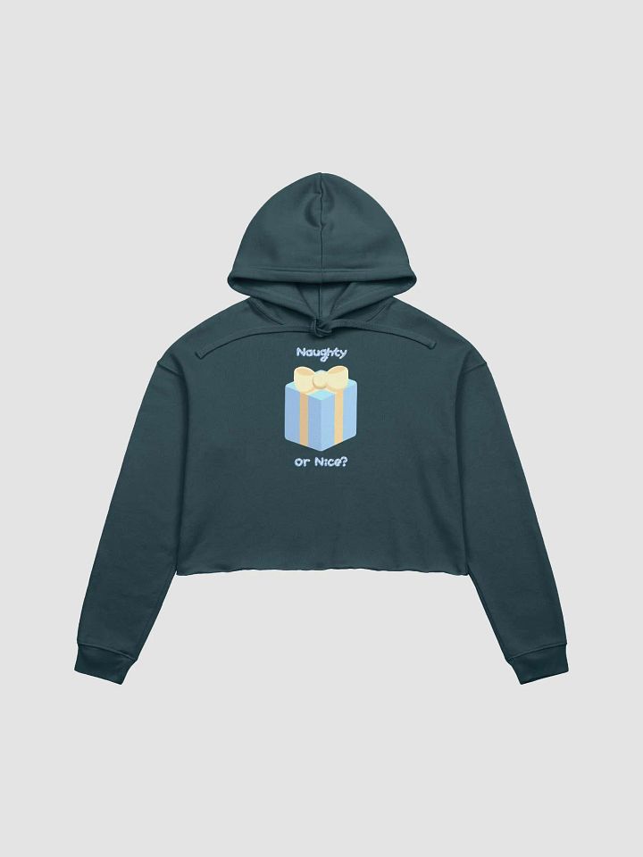 Blue Gift Cropped Hoodie product image (1)
