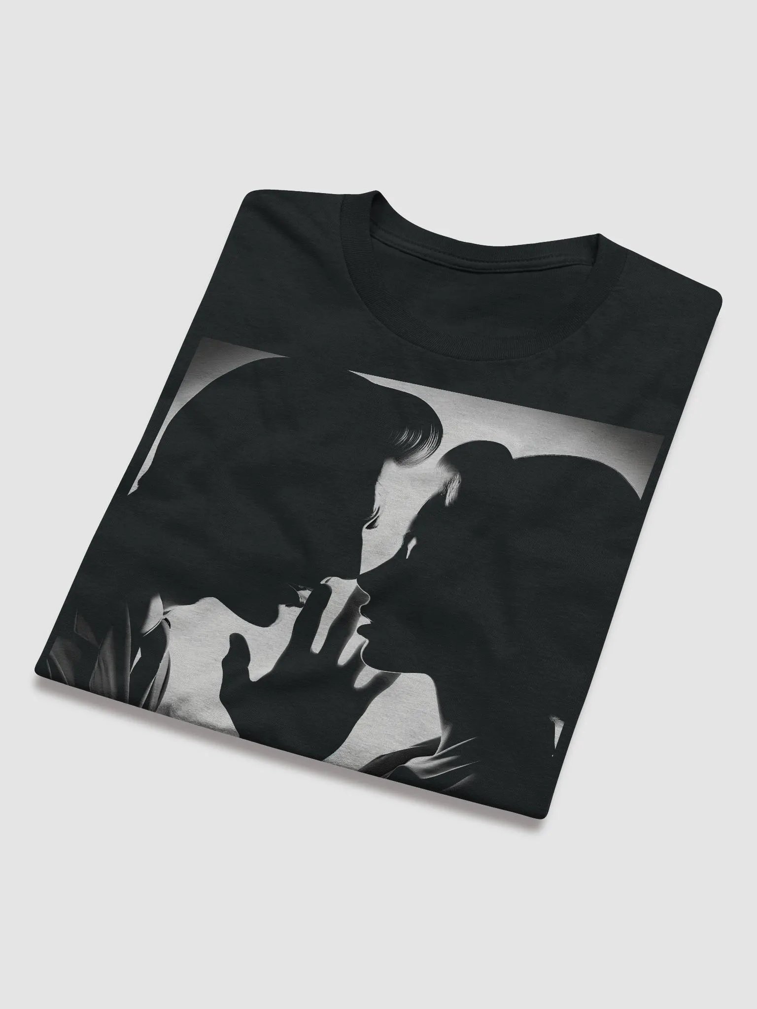 Intimate Noir Love Whisper (Front Print Womens Tee) product image (4)