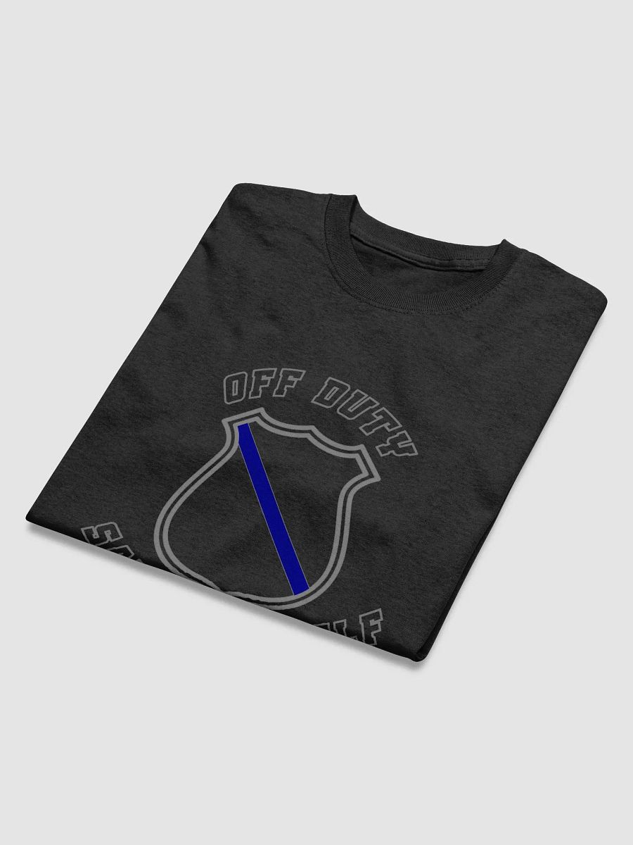 "Off Duty, Save Yourself" Police T-Shirt product image (2)