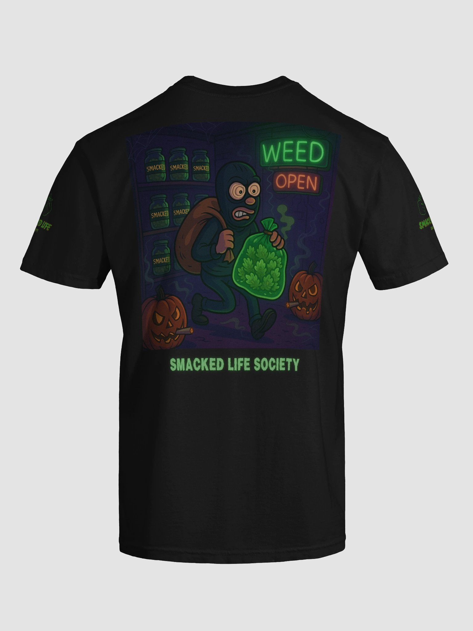 Don’t Get Caught Smacked – Halloween Edition Tee product image (9)