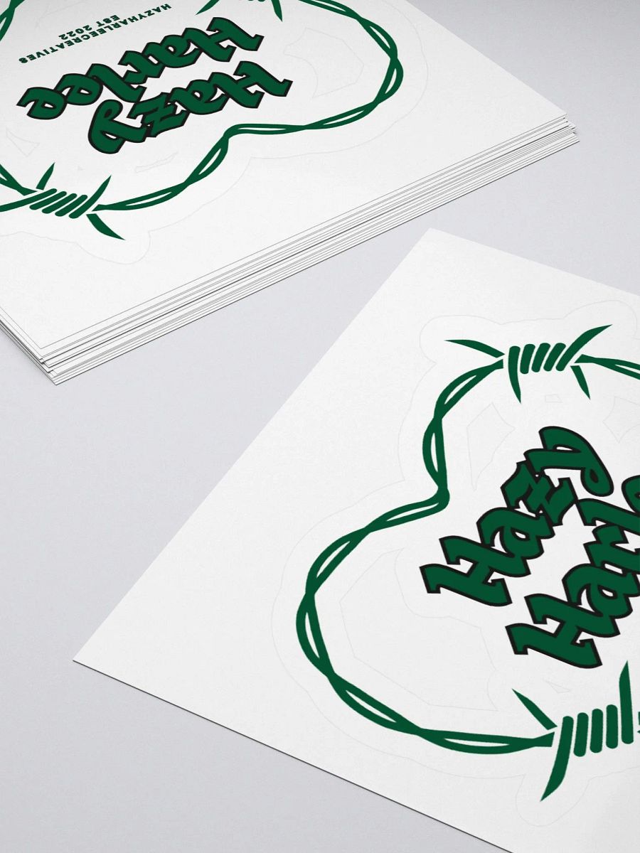 Barbed Heart Kiss Cut Stickers product image (7)