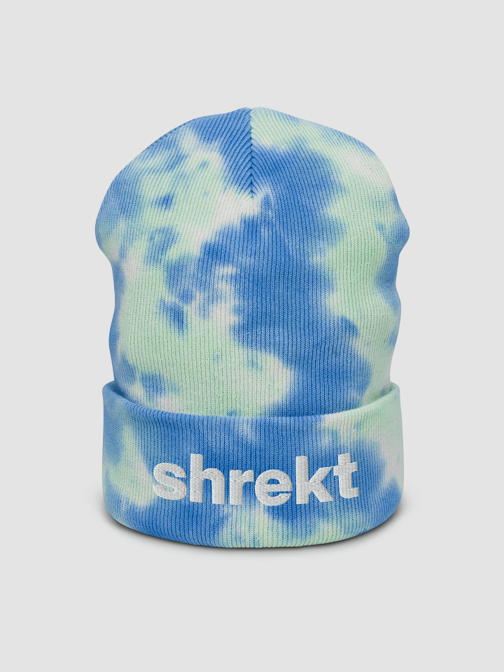 Shrekt Tie-dye beanie product image (2)