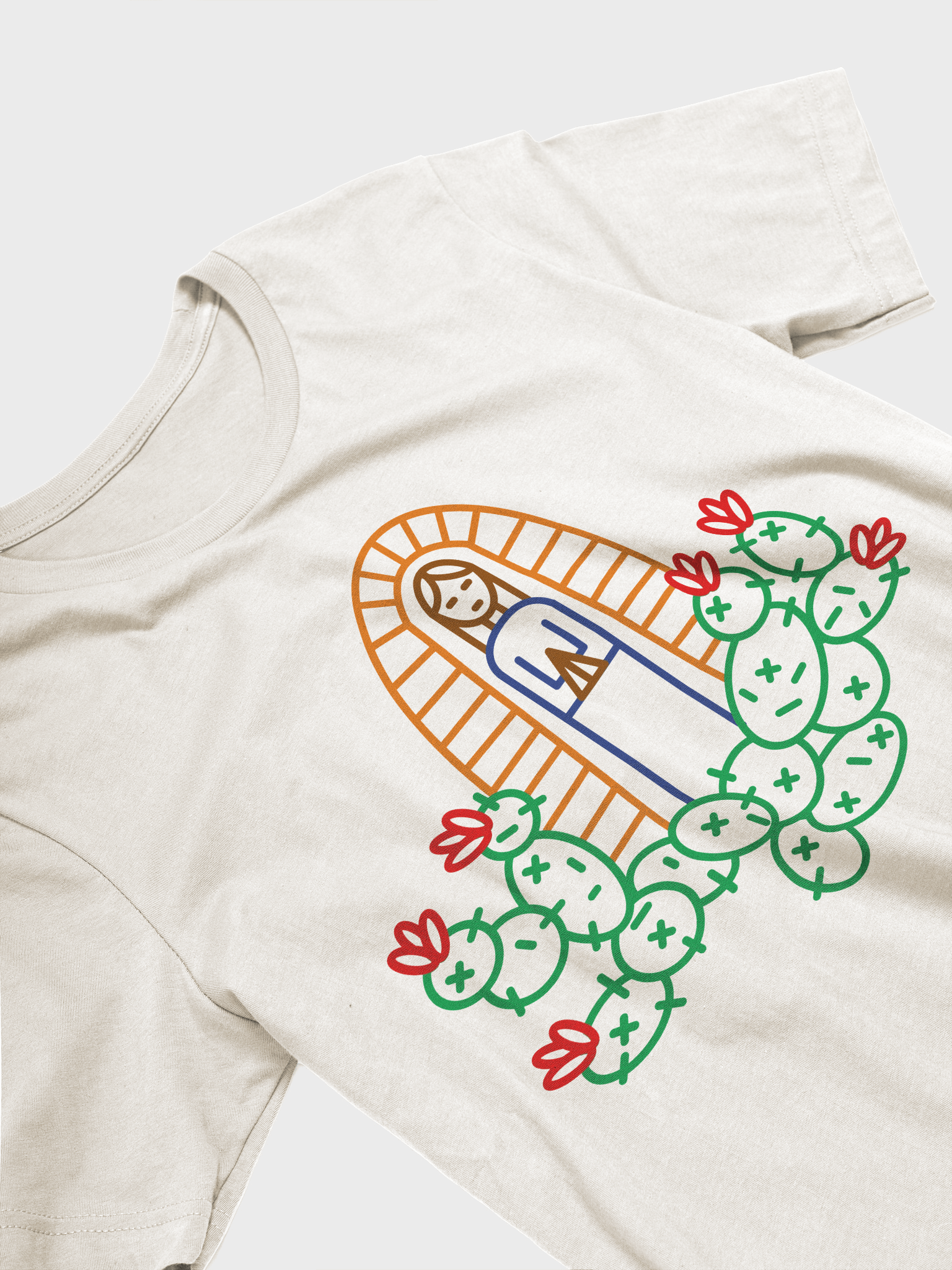 Minimalist Virgin of Guadalupe T-shirt product image (7)