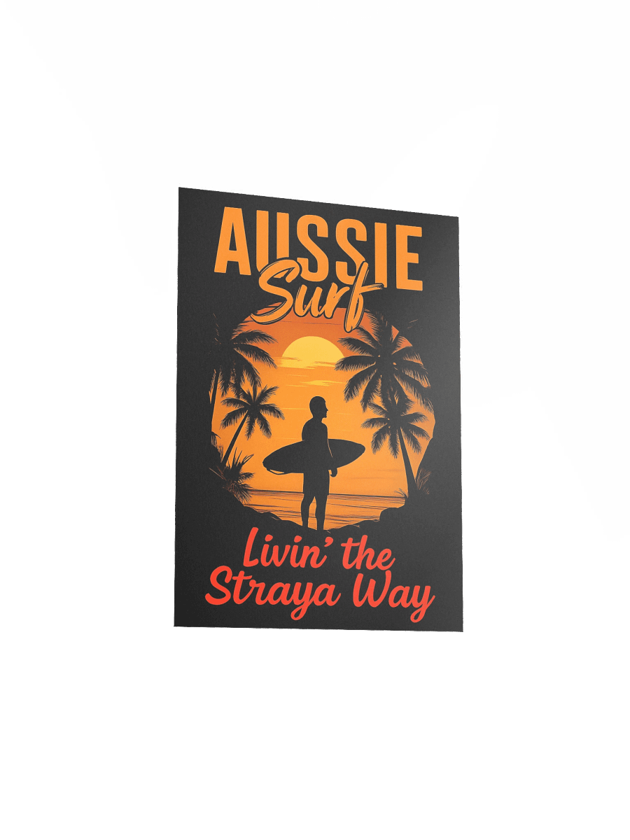 Aussie Surf Livin' the Straya Way Poster product image (6)