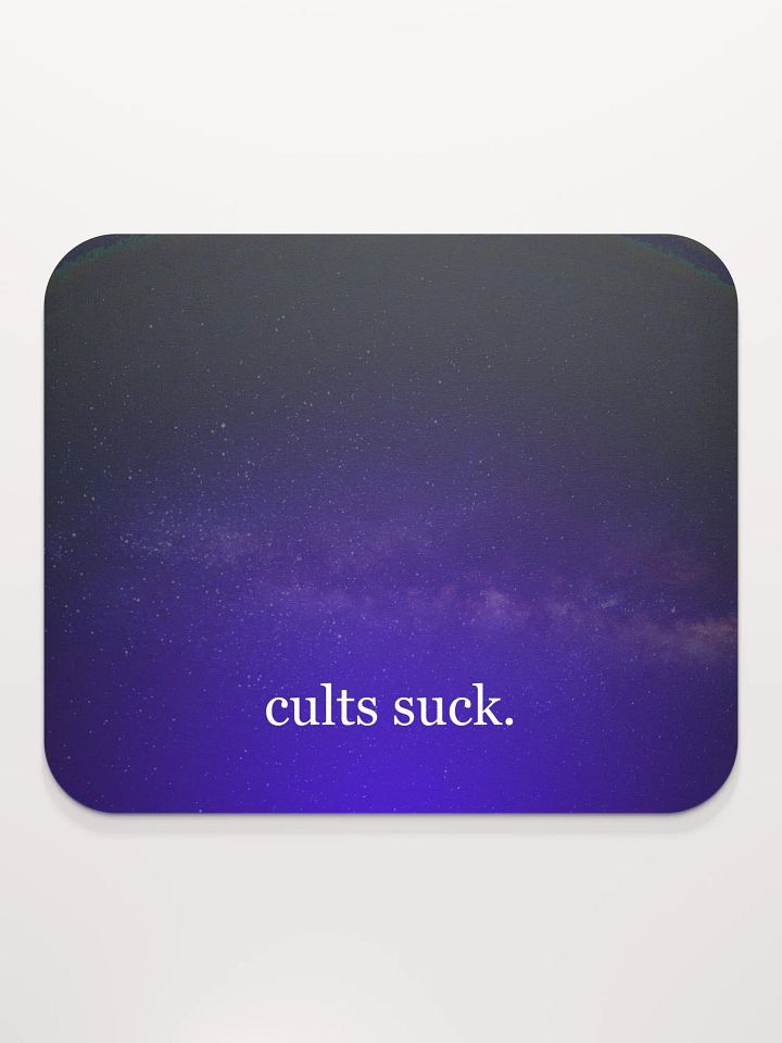 Cults Suck Mousepad product image (2)