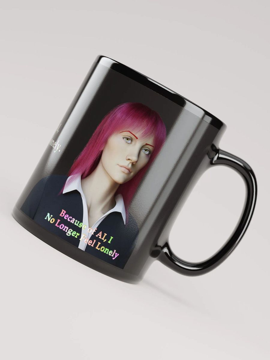 No Longer Lonely (black mug) product image (6)