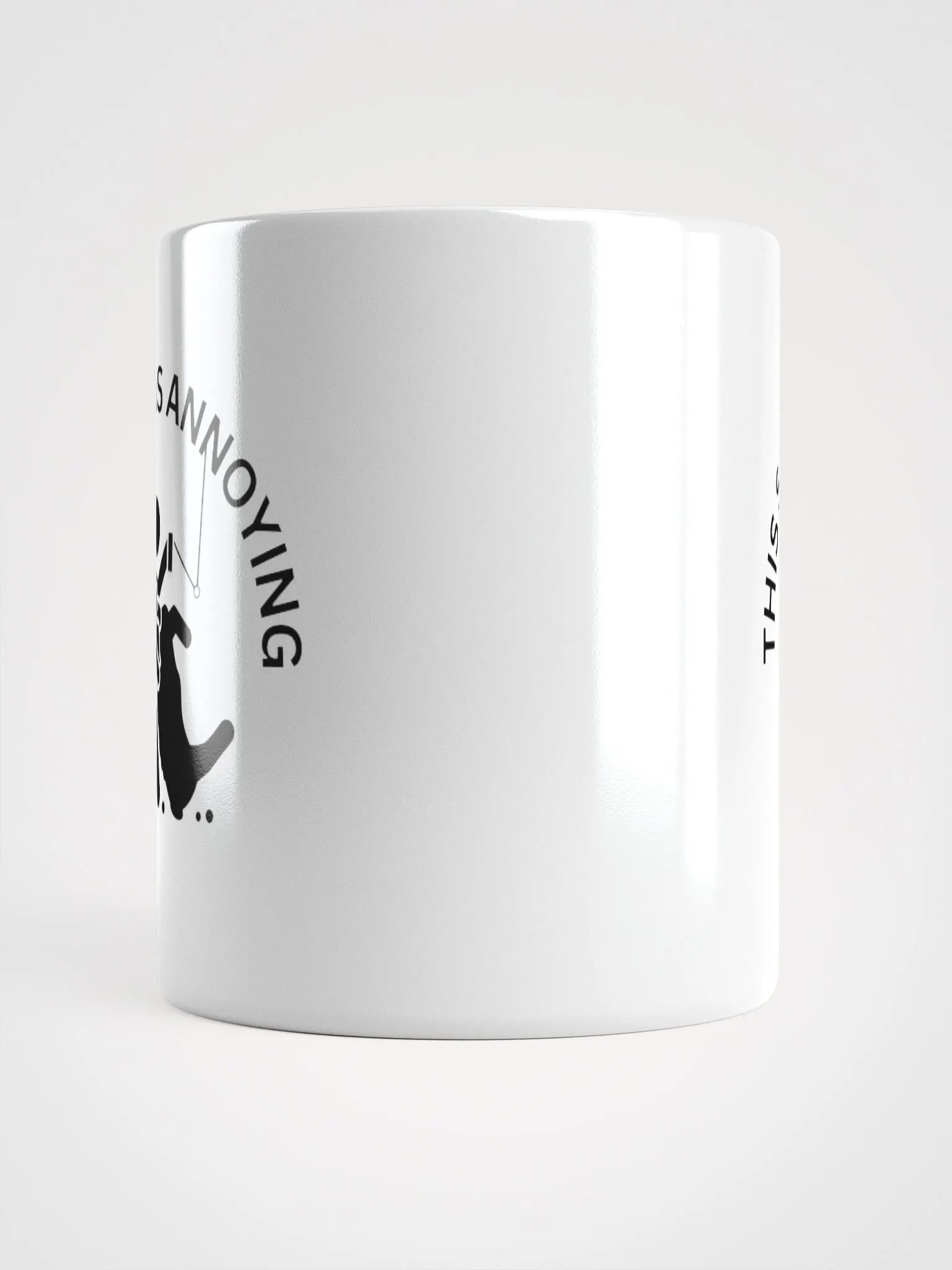 "This Sheep is Annoying" White Glossy Mug product image (14)