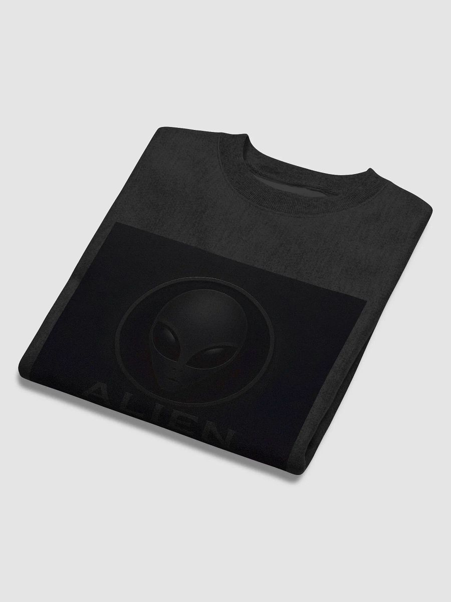 black on black Alien Society Champion Sweatshirt product image (6)