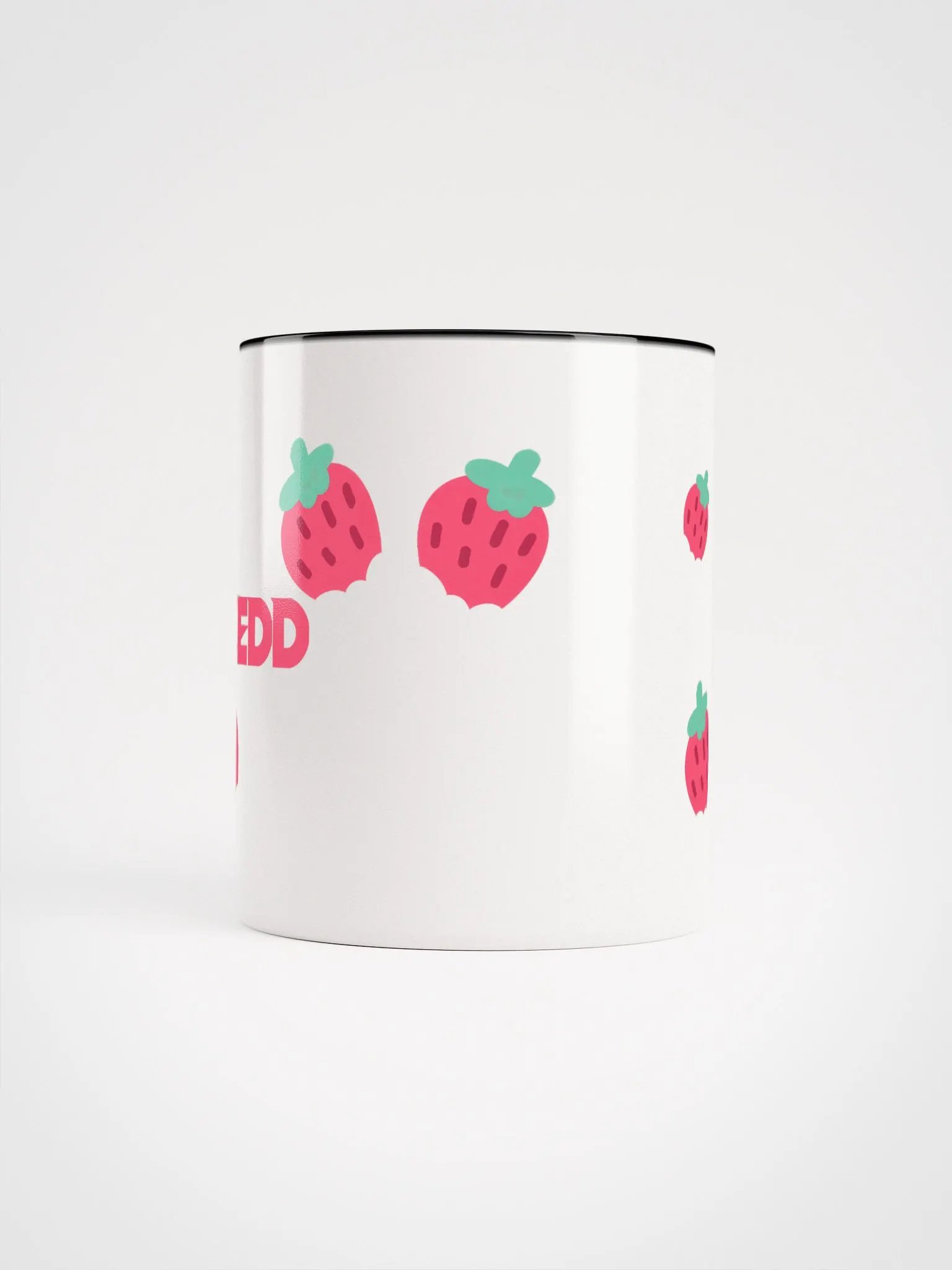 DropZedd, Strawberry Ceramic Mug, Black or Pink product image (5)