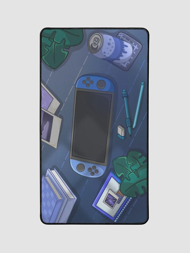 Blue Lofi Desk Mat product image (1)