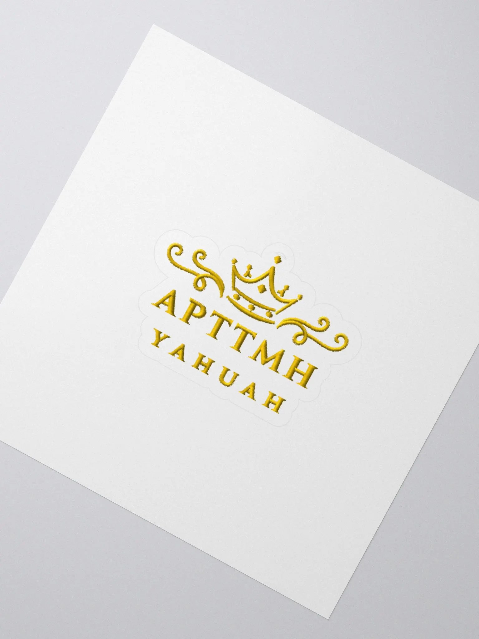 Radiant Typography Kiss Cut Stickers product image (2)
