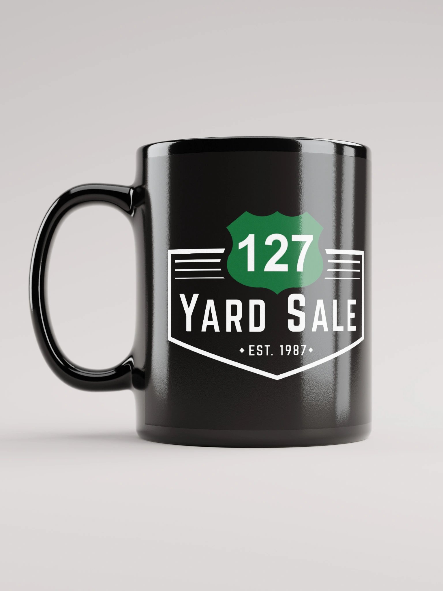 127 Yard Sale (2025) Vintage - Black Glossy Mug product image (12)