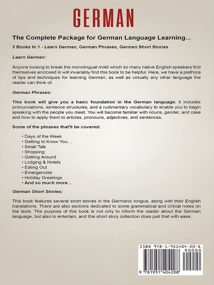 German: A Complete Guide for German Language Learning product image (2)