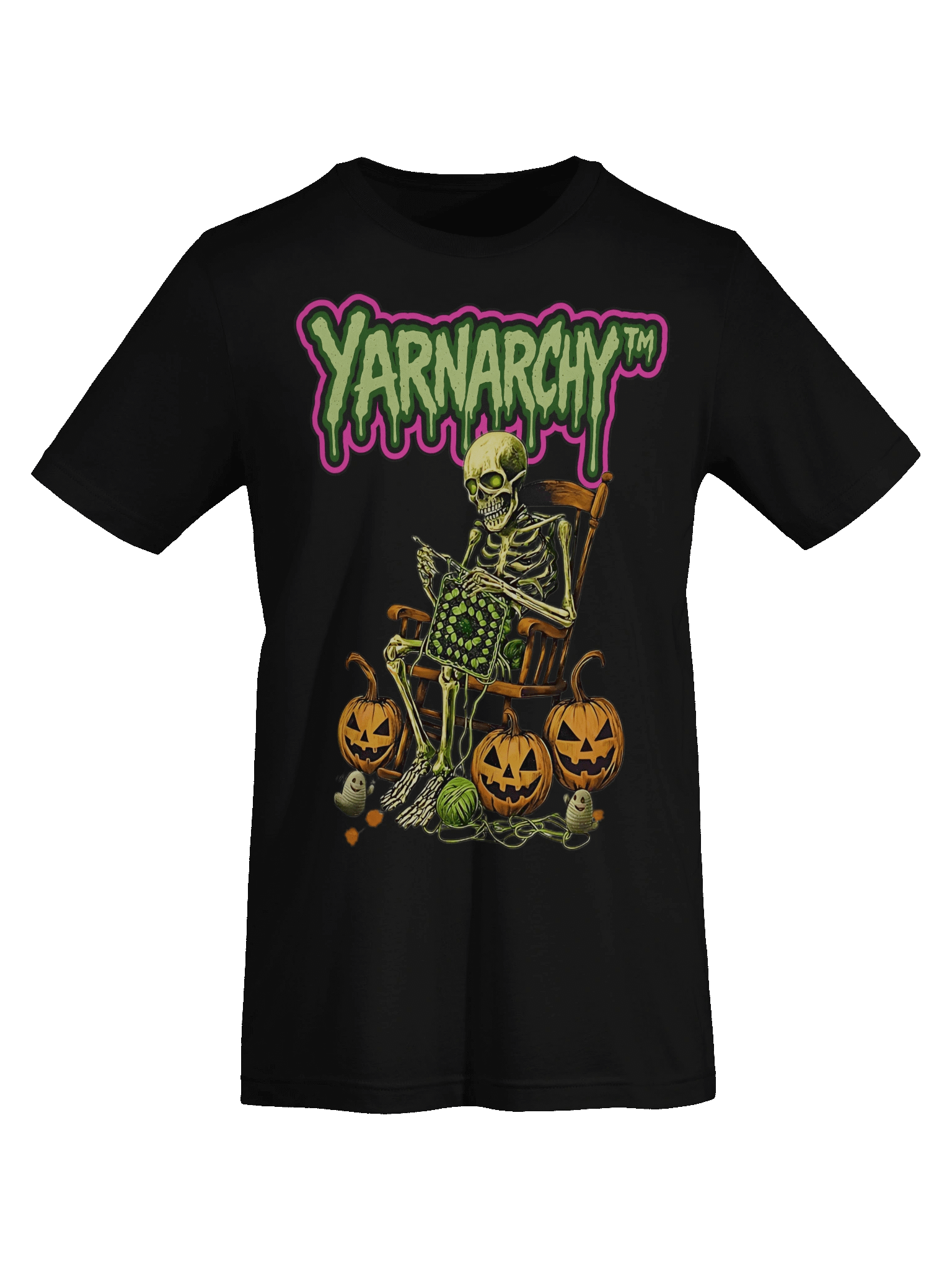 Yarnarchy™ Skeleton Stitcher Tee product image (7)