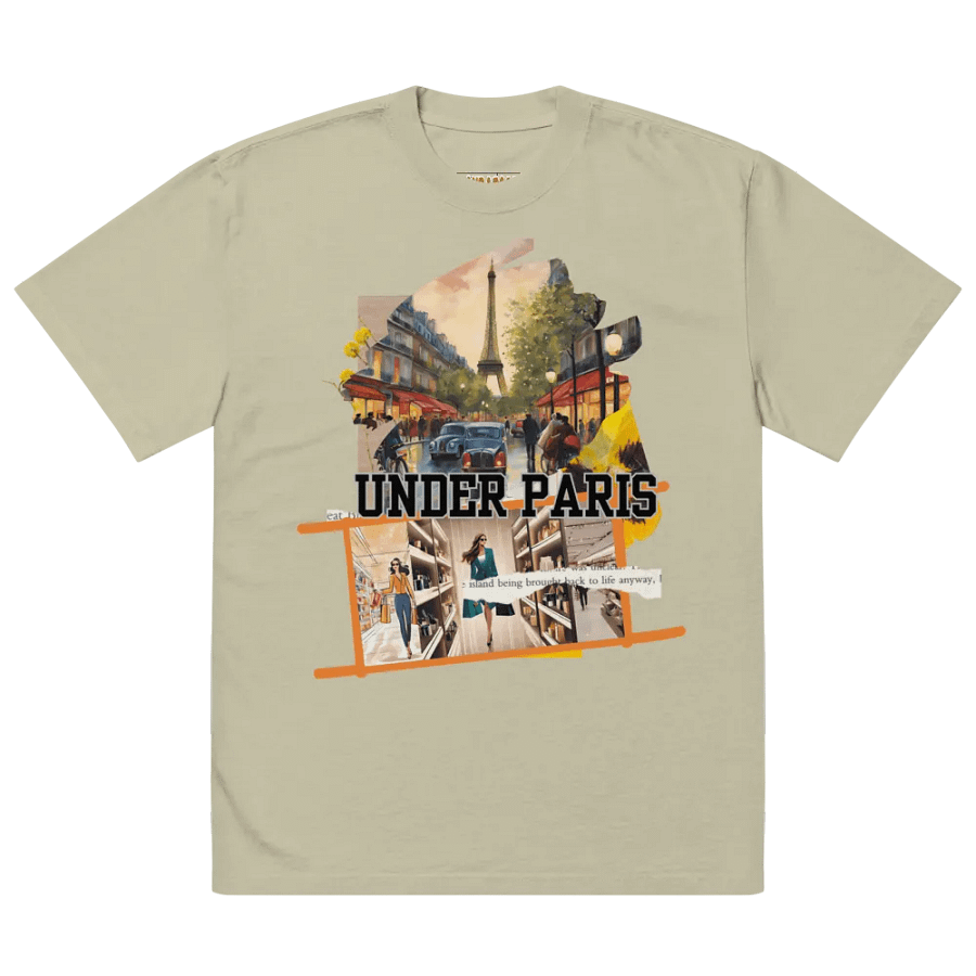 Under Paris oversized t-shirt product image (24)