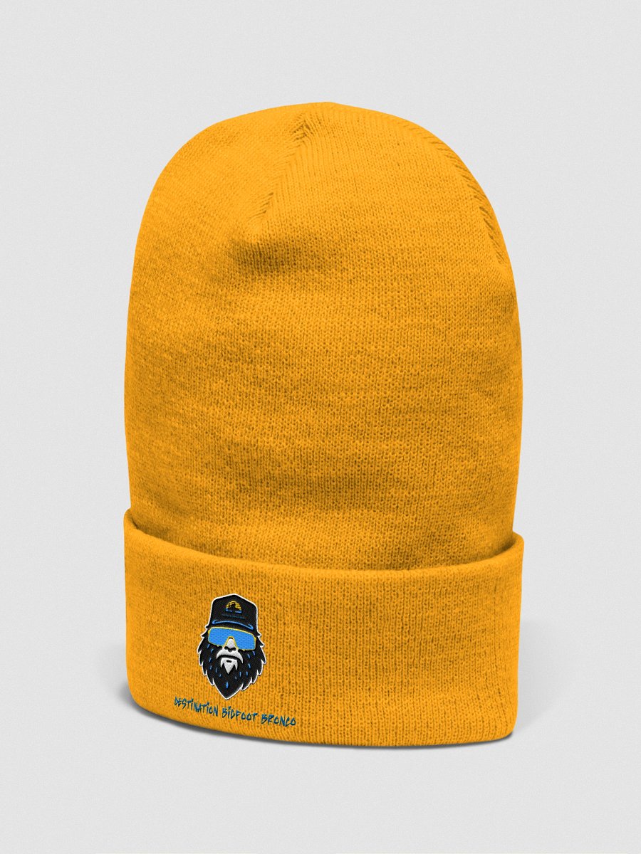 Bigfoot Gold Cuffed Beanie product image (2)