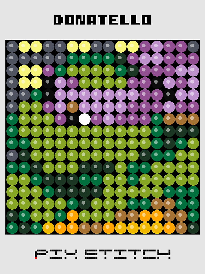 Donatello Pixel Art product image (1)