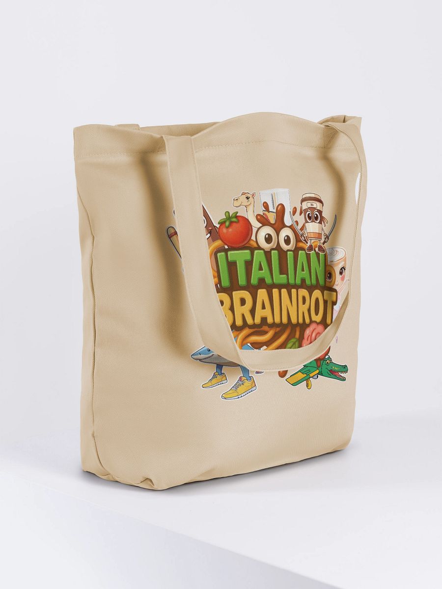 Italian Brainrot Eco-Friendly Tote Bag product image (8)