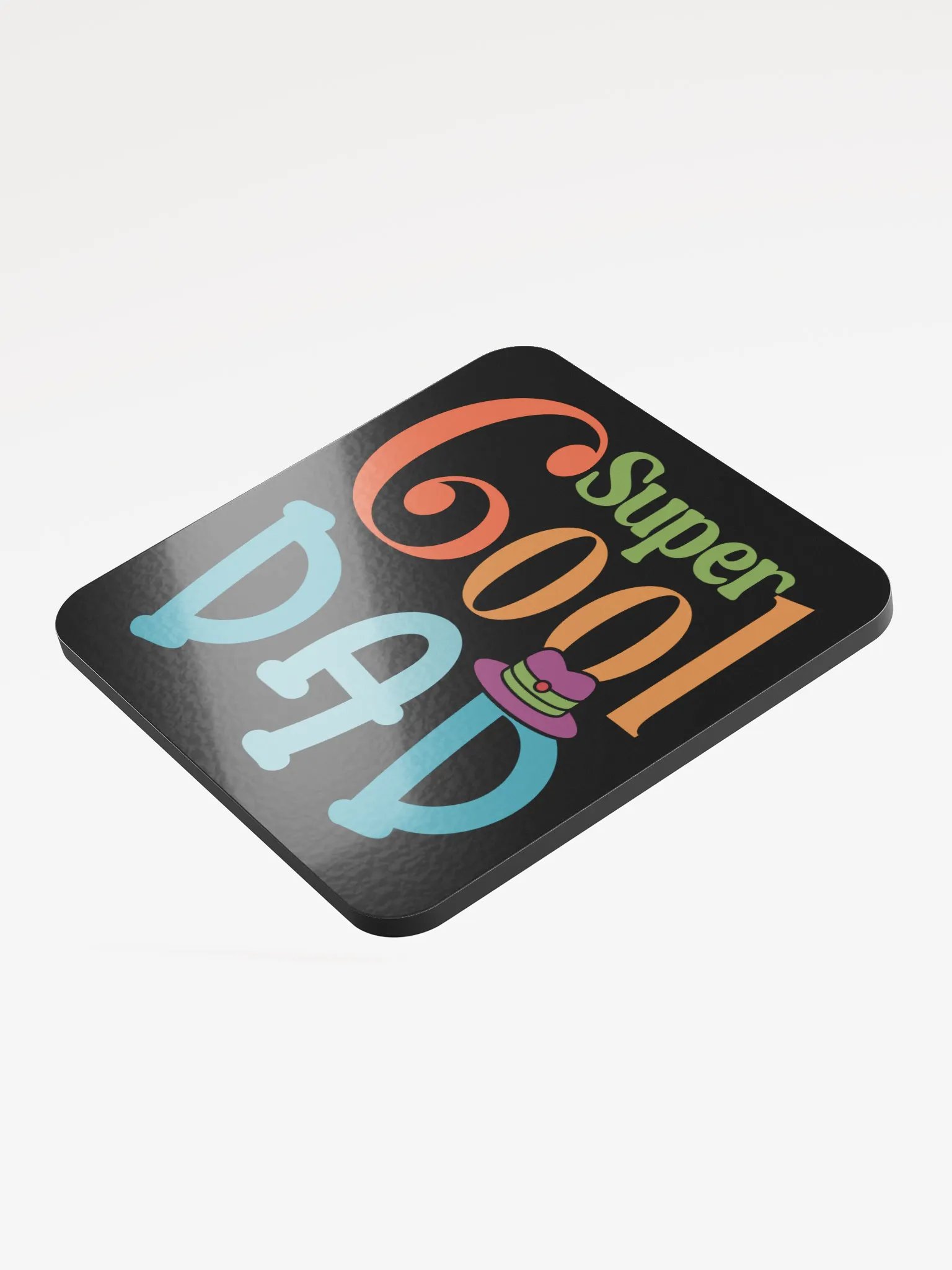 Super Cool Dad Cork Coaster product image (3)