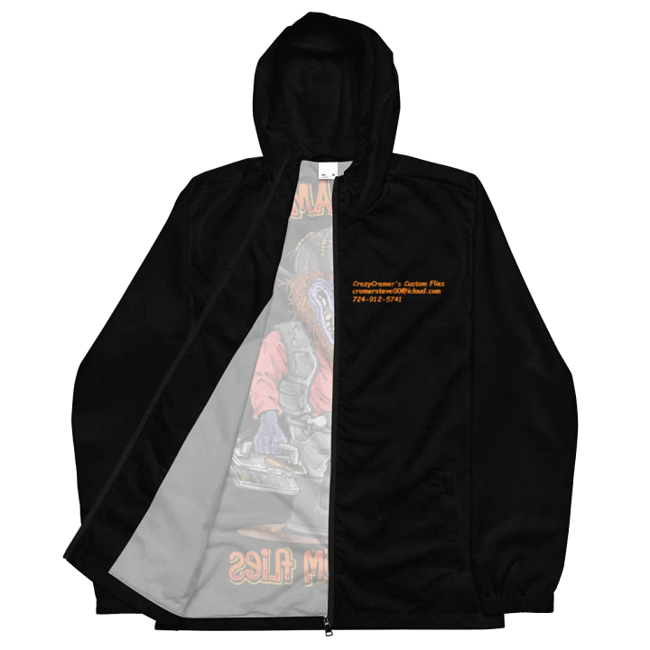 CrazyCramer's Custom Flies Waterproof Windbreaker product image (2)